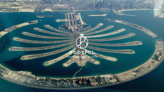 Inspired & Designed in Jumeirah, Manufactured in Korea