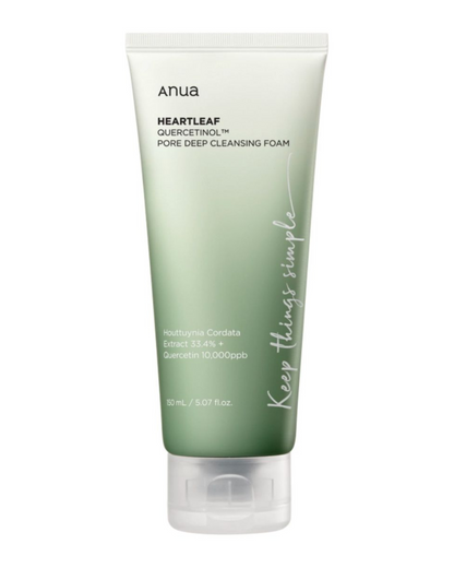 Heartleaf Quercetinol Pore Deep Cleansing Foam, 150ml [RENEW]