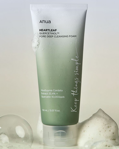 Heartleaf Quercetinol Pore Deep Cleansing Foam, 150ml [RENEW]